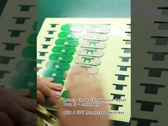 Fixar a camada adesiva traseira ((parte I)