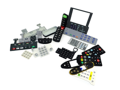 teclado de borracha de silicone/teclado de borracha de silicone, fornecedor líder da China de interruptores de membrana de PCB e